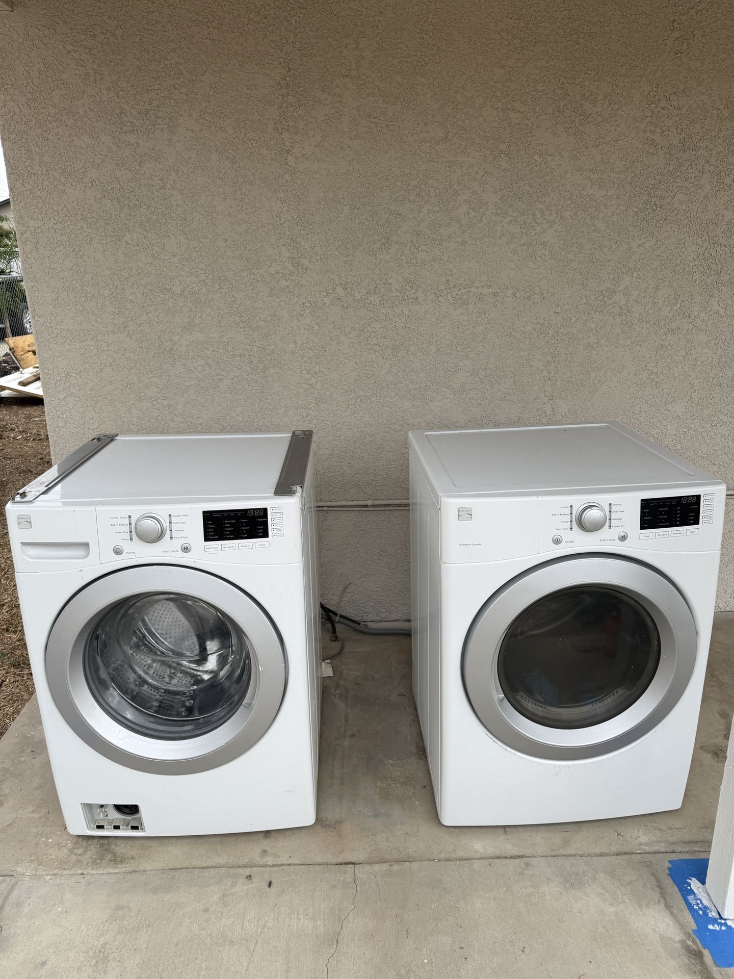 Kenmore Washer and Dryer