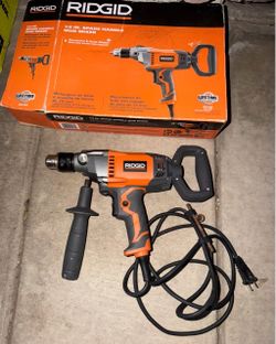 RIDGID 9 Amp Corded 1/2 in. Spade Handle Mud Mixer