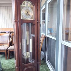 VINTAGE-Howard Miler Tempus Fugit 610-160 Grandfather Clock Tested/Video  XPC Collectables (2497) 99