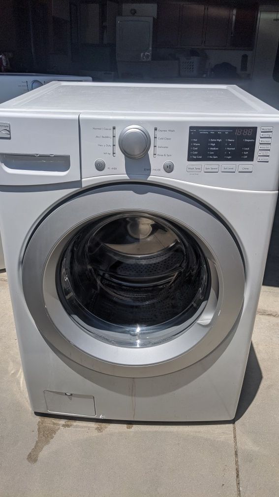 Kenmore front-load washer and dryer