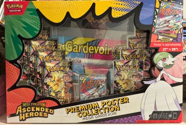 Ascended Heroes Mega Gardevoir Premium Poster Collection