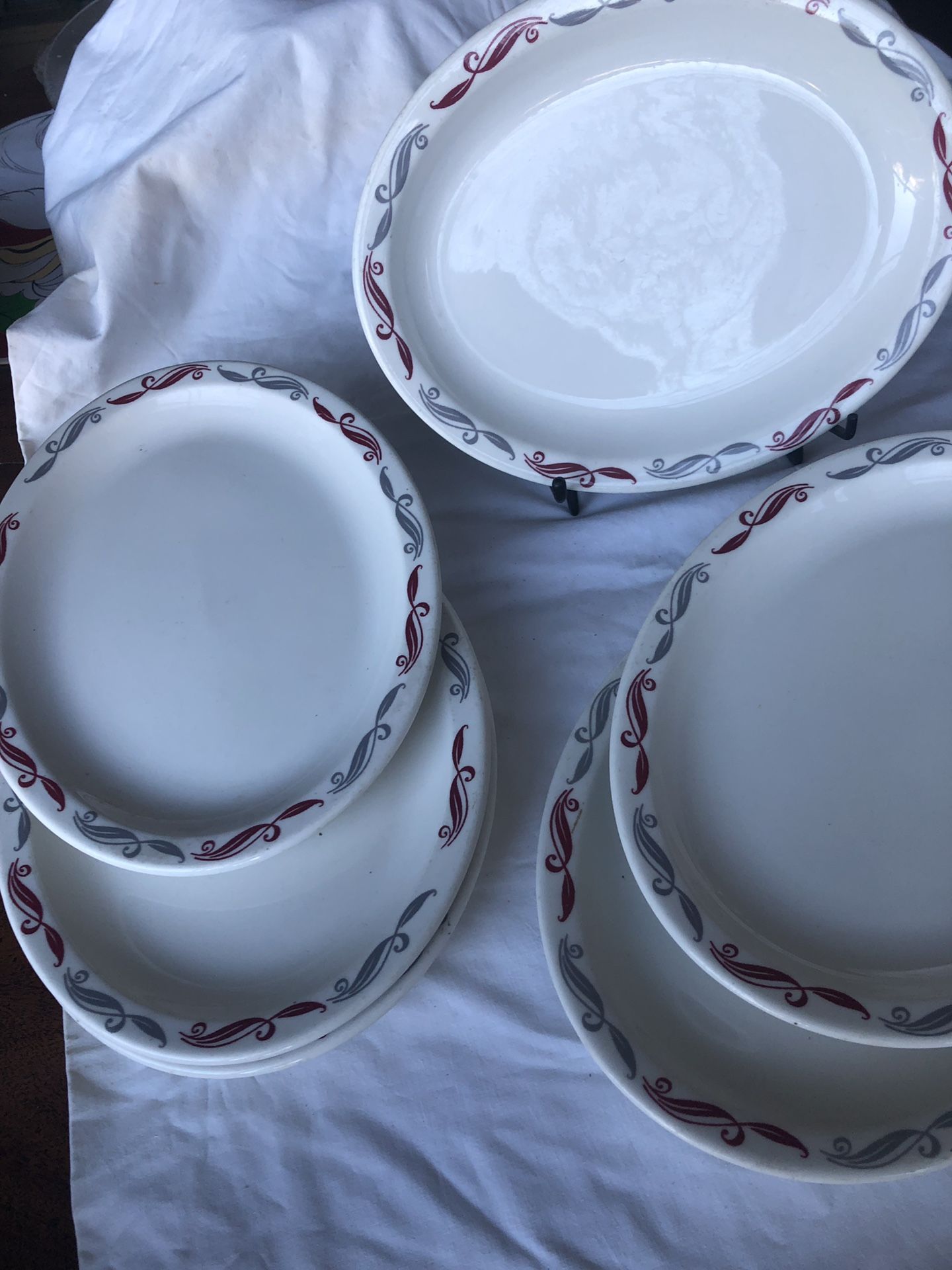 Mid century Homer Laughlin Best China USA JF