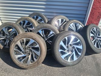 16in And 17in Honda Oem Weels And Tires $139 Each