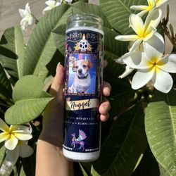 🕯️✨ Día de los Muertos Personalized Candles ✨🕯️