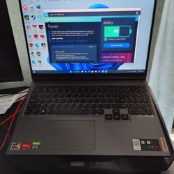 Lenovo Legion 5 Pro 16" 165Hz QHD IPS G-Sync R7-5800H 16GB RAM 1TB SSD RTX 3070