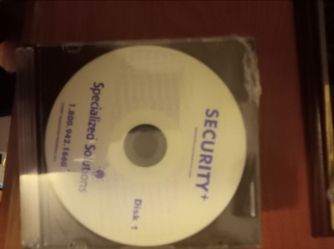 Security+ Specialized Solutions Disks