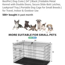 Dog Kennel Cage !!! Small/ Medt Pets 