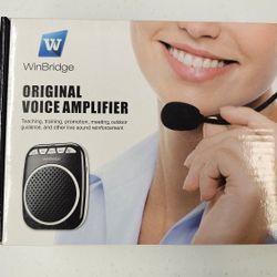 WinBridge WB001 Portable Voice Amplifier with Headset Microphone