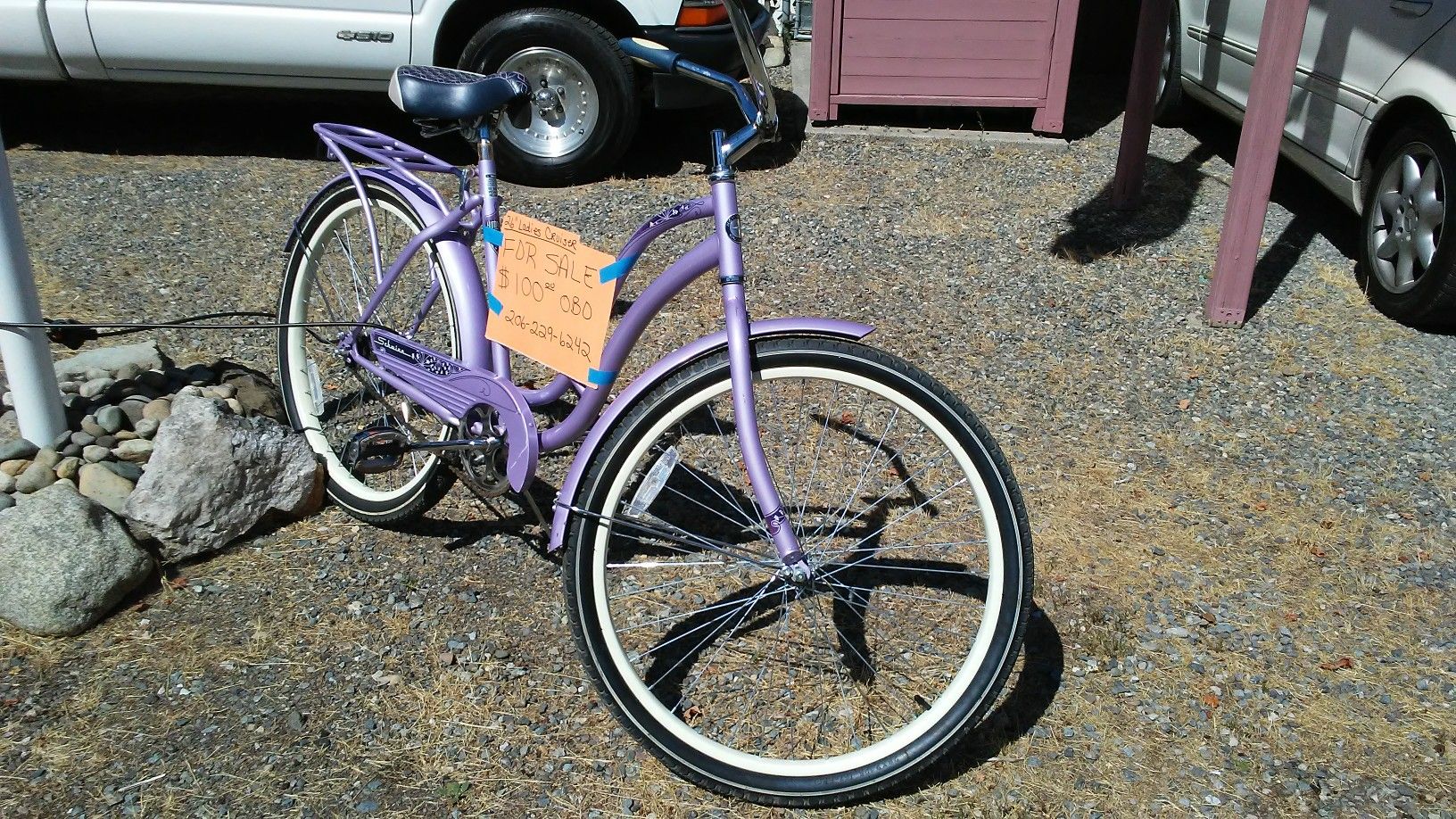 26" Schwinn Huntington Women's Cruiser Bike, Lavender