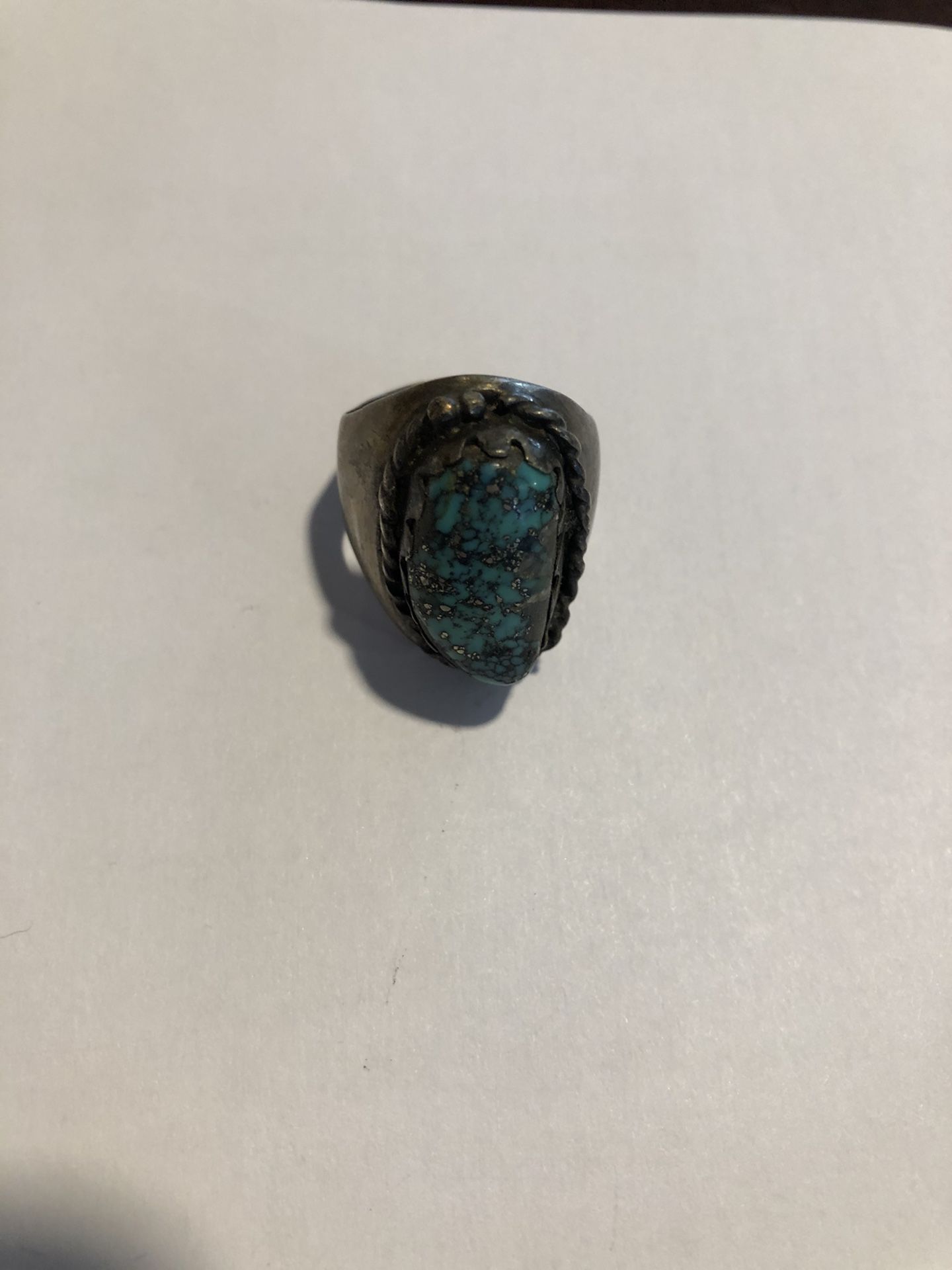 Vintage Turquoise Silver ring