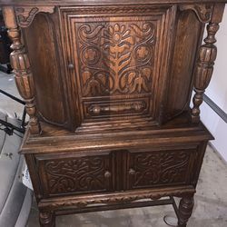 Antique hutch