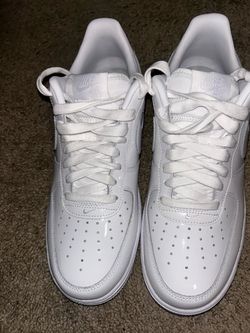 White patent Air Force 1