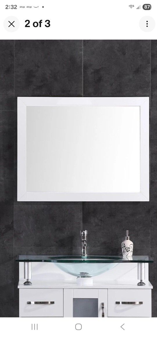 Mirror For 42" Cabinet $25 - NEW In The Box