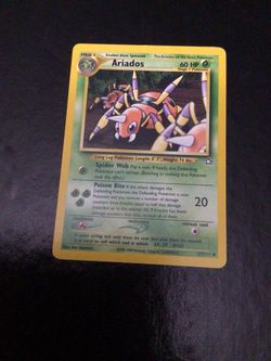 Ariados Pokémon card