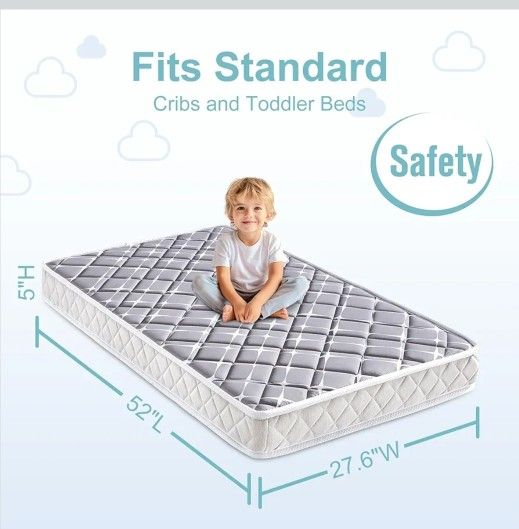 New Toddler Bed Or Crib Mattress 