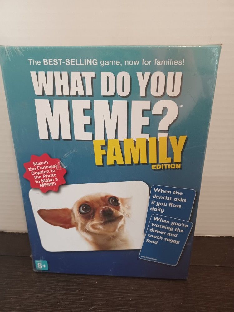 What Do You Meme? Family Edition Board Game 