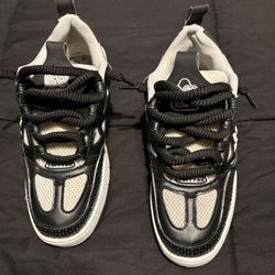 Black and White Louis Vuitton Skates