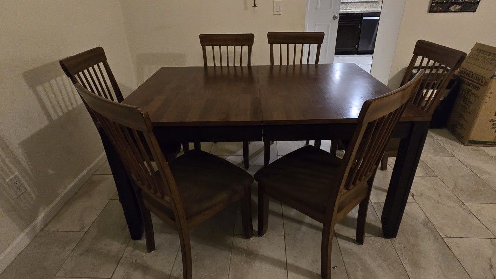 Dining Table With 6 Chairs