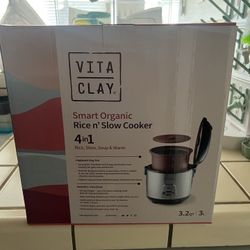 Vita Clay 4in1: Rice Slow Cooker 