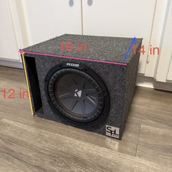 Subwoofer Kicker Como R 10”