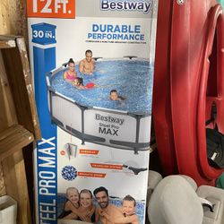 Bestway 12’ x 30” Steel Pro Max Pool