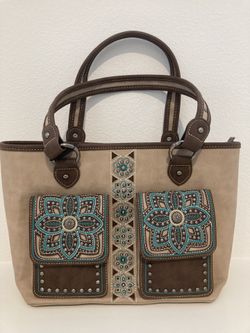 NEW Montana West Purse - Tan/Brown