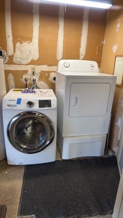 washer and dryer