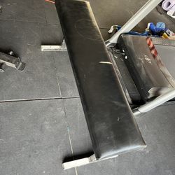 Flat Bench And Weights $100 OBO