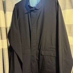 Peter Millar Crown Crafted Men's Full Zip Excursionist Flex Performance Tech Wool Jacket