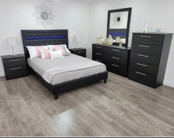BEDROOM SET-JUEGO DE DORMITORIO  🆕️ 