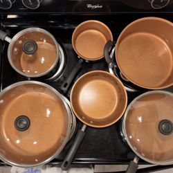 9pc Ceramic Nonstick Pots & Pans