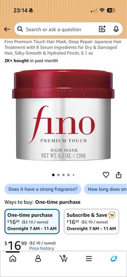 Fino Hair mask