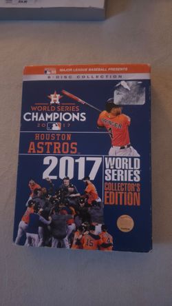 2017 World Series: Houston Astros - Collector's Edition DVD set.