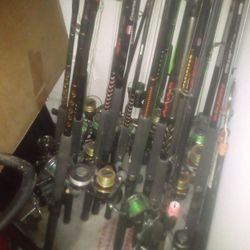 Fishing Rods And Reels 