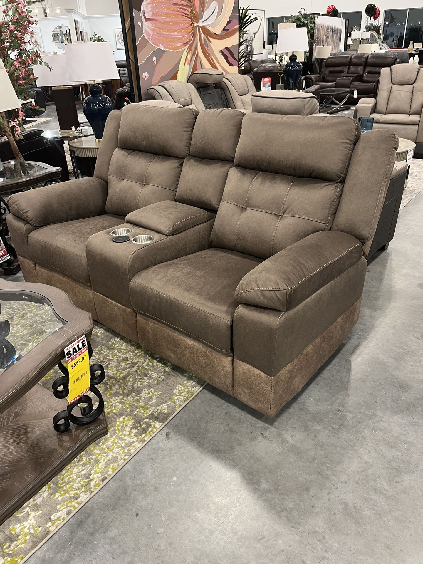 Two Piece Power Reclining Living Room Set