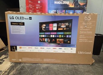 65C5 65” Lg smart 4k oled hdr tv