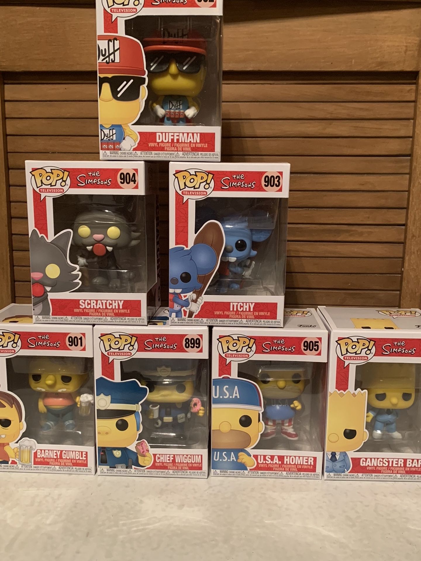 The Simpsons Bundle Pack 7 Pops Full Set