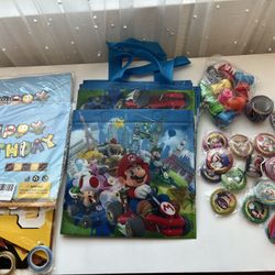Mario Bros Party Stuff 