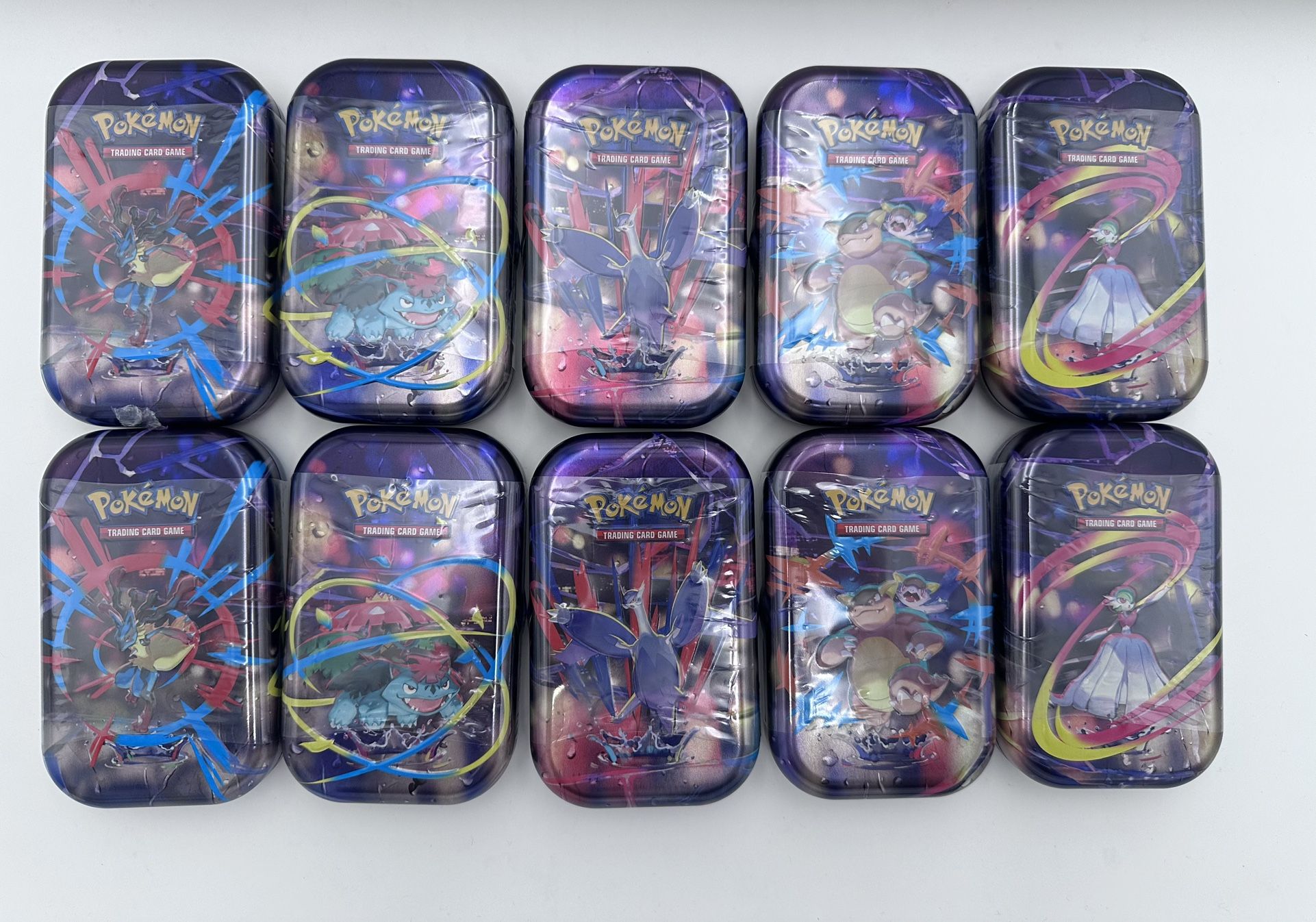 Pokémon Trading Card Game: Mega Heroes Mini Tin (10 Pack)