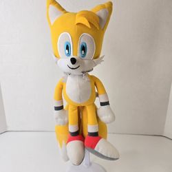 Sonic The Hedgehog 3 Toy Factory Tails The Fox Plush Doll 12” 2024