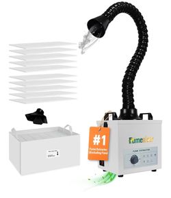 قبل الاستخدام على فيسبوك ماركت بليس، هذا عنوان بسيط وقوي:

100W Solder Fume Extractor – 3-Stage Filtration, Low Noise, Smoke Absorber with 12 Filters