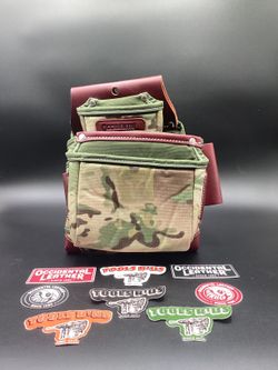 OCCIDENTAL LEATHER C8060 OXYLIGHTS 3POUCH FASTENER BAG(INDIVIDUAL)**(FINANCIAMOS/WE FINANCE)**