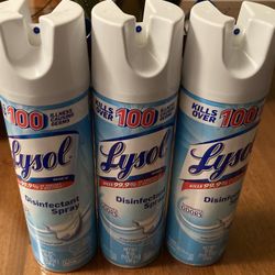 Lysol Spray 19oz (pack of 3)