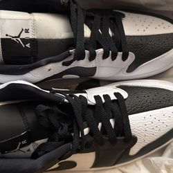 Jordan 1 Low Se Homage Split White &Black 11.5