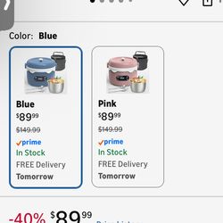 1.1L Cordless Electric Lunch Box for Adults,16000mAh Rechargeable portable food warmer