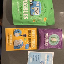 Willy The Wooble Bus Crochet Kit With Exclusive Bucket Woobles Hat