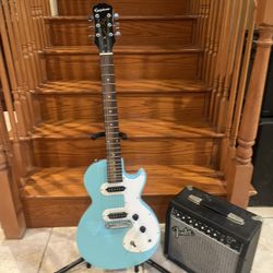 Epiphone Les Paul W/ Fender Amp