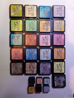 21 3x3 Tim Holtz Destress Ink Inkpads discontinued and rate