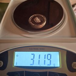 1 Troy Ounce Silver Round, .999 Fine