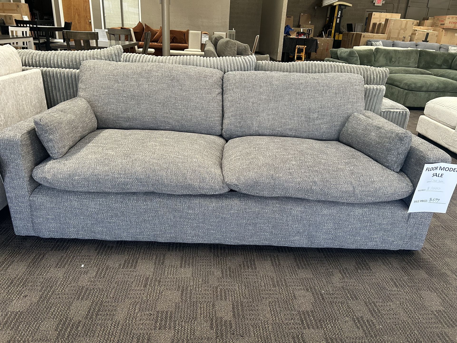 Deep Comfy Cloud Sofa
